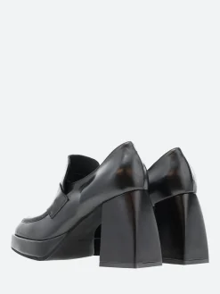 Open Close - Plato 01 in Black Nappa (Black)