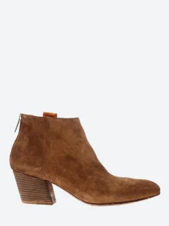 Open Closed - Tanya 21 Ankle Boots in Cognac Kore