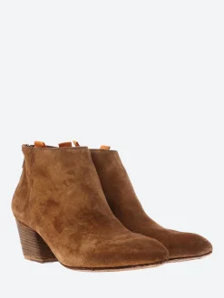 Open Closed - Tanya 21 Ankle Boots in Cognac Kore