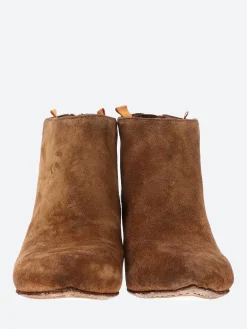 Open Closed - Tanya 21 Ankle Boots in Cognac Kore