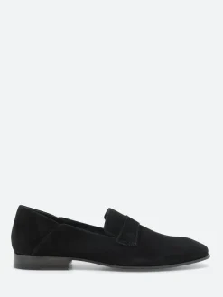 Pantanetti - 17123B Flat Loafers in Nero Talc