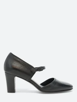 Pantanetti - 17102B Mary-Jane Pumps in Nero Fjord