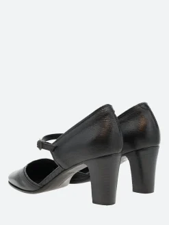 Pantanetti - 17102B Mary-Jane Pumps in Nero Fjord