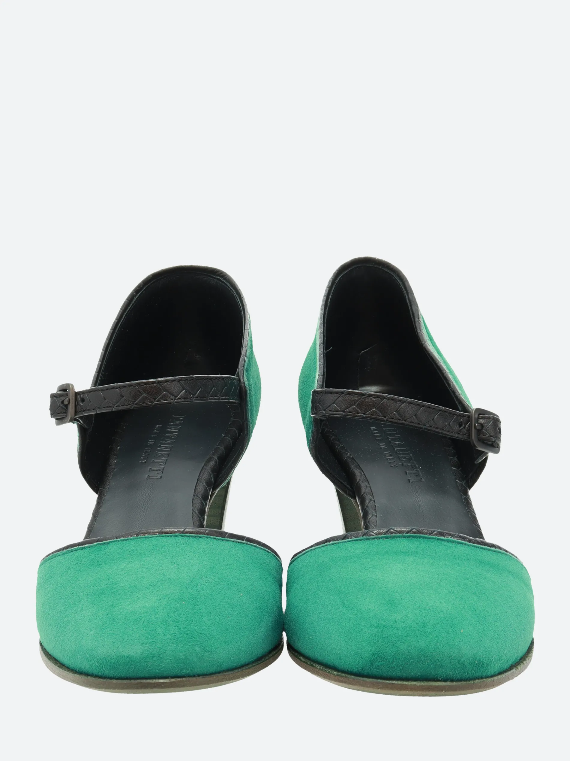 Pantanetti - 17102B Mary-Jane Pumps in Smeraldo
