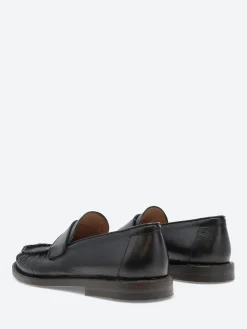 Pantanetti - 18542F Penny Loafers in Nero Futh