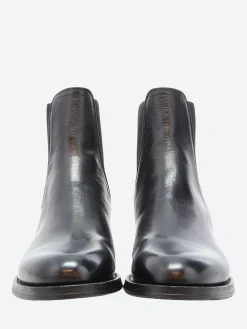 Pantanetti - Plaine Chelsea Boots in Kinder Nero