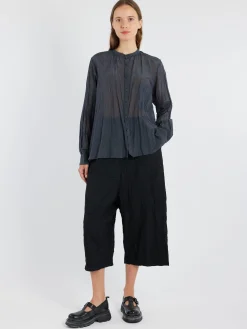 Pas de Calais - Botanical Dye Blouse in Green