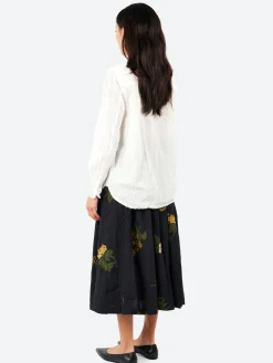 Pas de Calais - Classic Crinkle Shirt in White