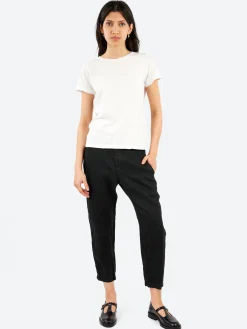 Pas de Calais - Crew Neck T-Shirt in White