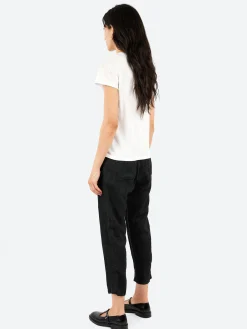 Pas de Calais - Crew Neck T-Shirt in White