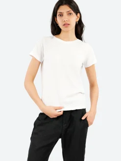 Pas de Calais - Crew Neck T-Shirt in White
