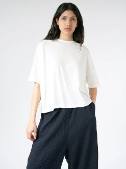 Pas de Calais - Crewneck T-Shirt in White