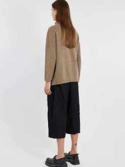 Pas de Calais - Wool Turtleneck in Brown
