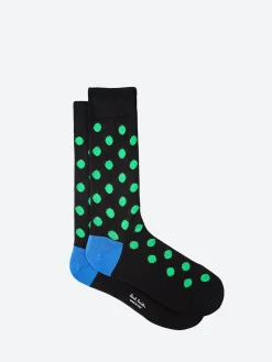 Paul Smith - Bright Spot Socks in Black