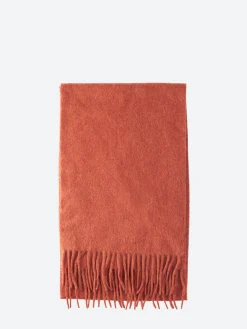 Paul Smith - Cashmere Knitted Scarf in Rust