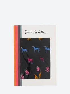 Paul Smith - Dog Print Low-Rise Boxer Briefs in Black