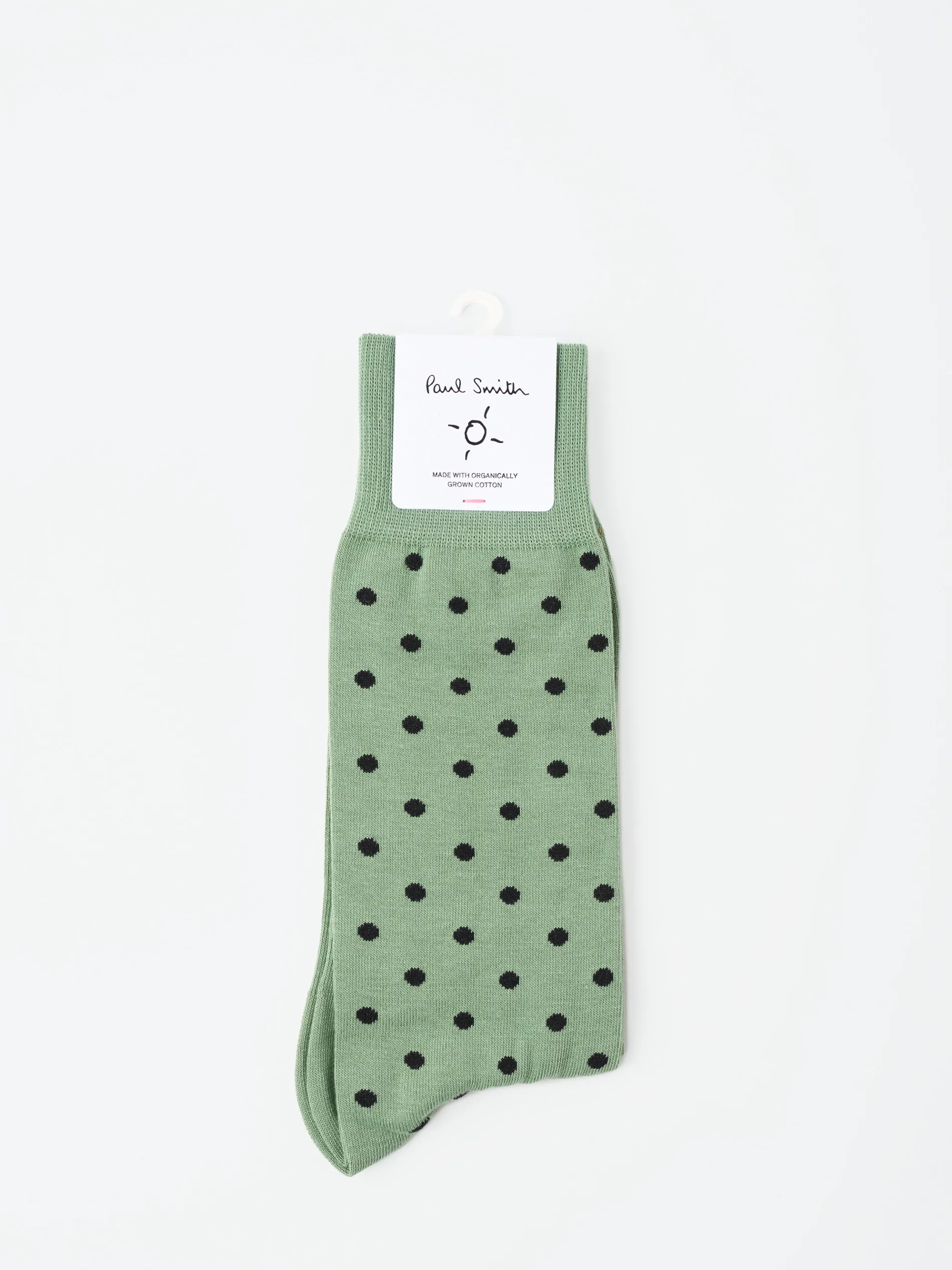 Paul Smith - Fernando Polka Sock in Green 33