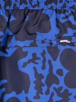 Paul Smith - Floral Camo Swim Shorts in Blue
