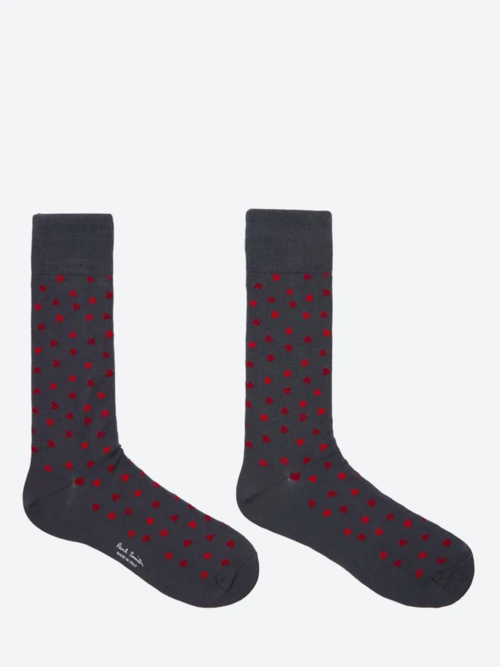 Paul Smith - Islington Heart Socks in Grey