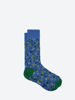 Paul Smith - Oxalis Floral Socks in Blue