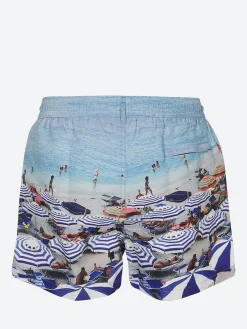 Paul Smith - Riviera Swim Shorts in Blue
