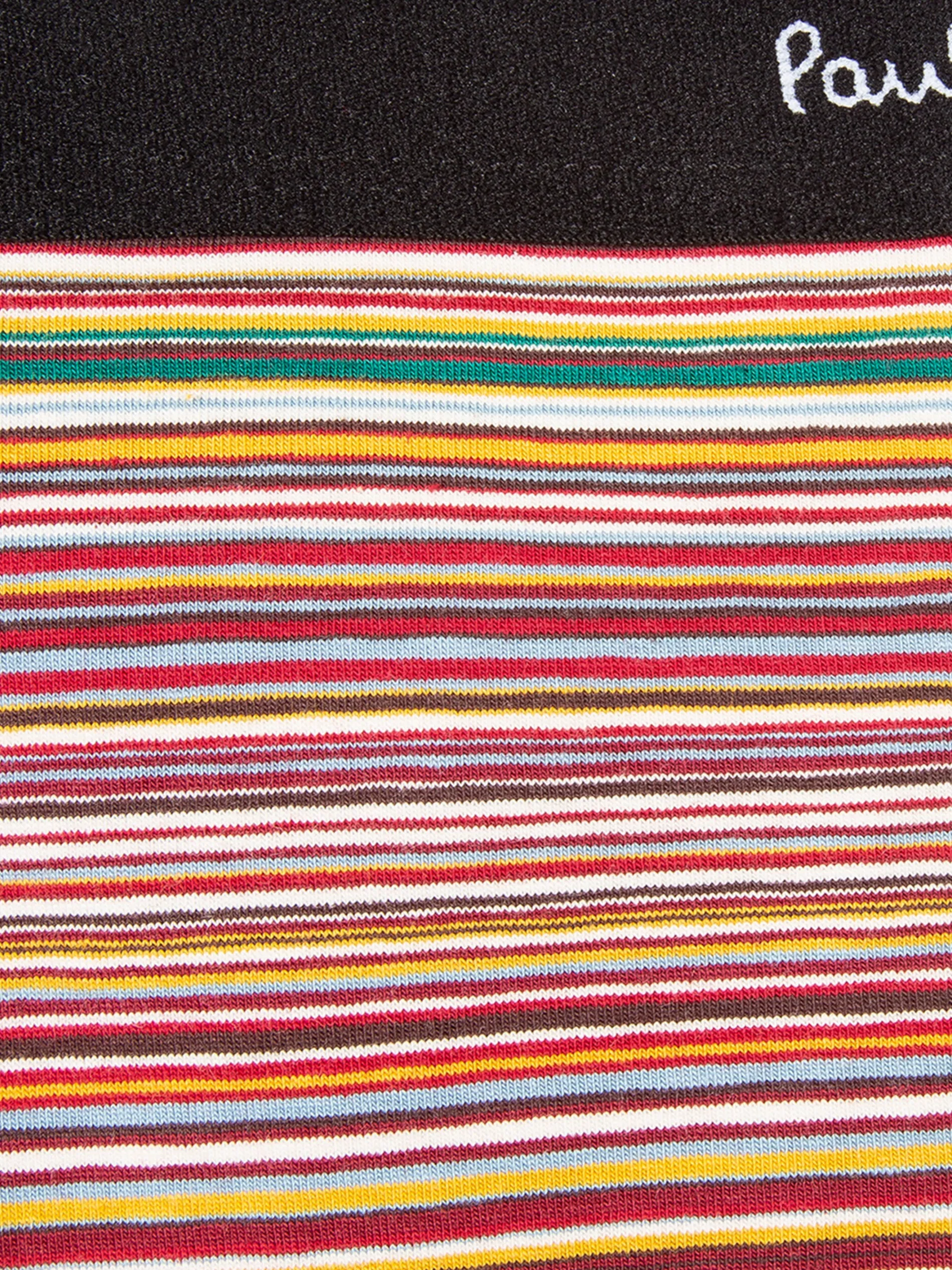 Paul Smith - Signature Stripe Low-Rise Boxer Briefs Three Pack Multi