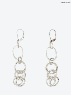 Pearls Before Swine - Brun Earrings in Silver