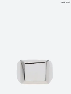 Pearls Before Swine - Ifer Signet Ring in Silver