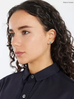 Pearls Before Swine - Malo Studs in Silver