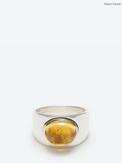 Pearls Before Swine - Pullet Ring in Silver and Citrine