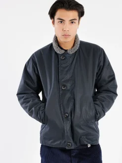 Peregrine - Teddy Jacket in Navy