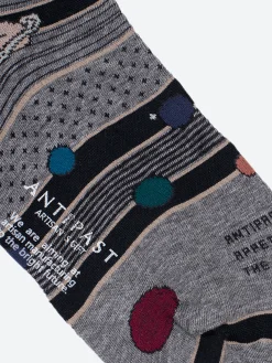 Planet Orbit Short Sock