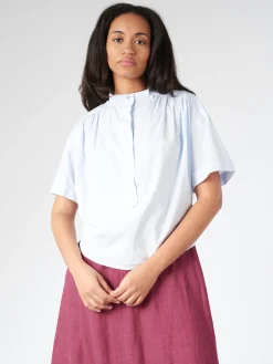 Pomandere - 9445 Blouse in Sky Blue
