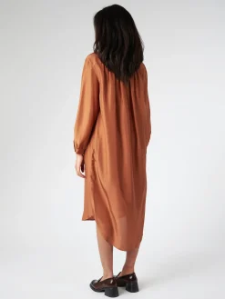Pomandere - 3293 Shirt Dress in Almond
