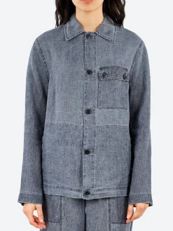 Pomandere - Denim Shirt in Indaco