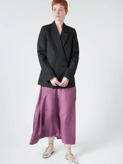 Pomandere - Double-Breasted Jacket in Black