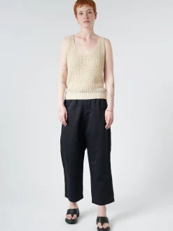 Pomandere - Knit Tank in Pearl