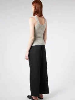 Pomandere - Knit Tank in Pearl Grey