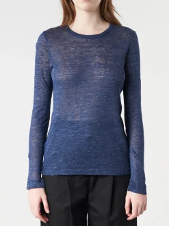Pomandere - Long-Sleeved Shirt in Navy