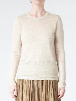 Pomandere - Long-Sleeved Shirt in Pearl