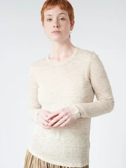 Pomandere - Long-Sleeved Shirt in Pearl