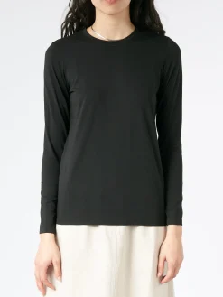 Pomandere - Long-Sleeved Shirt in Black