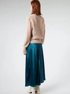 Pomandere - Mohair Cardigan in Antique Rose