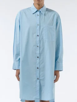 Pomandere - Shirt Dress in Sky Blue