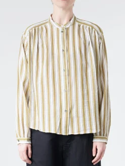 Pomandere - Stripe Shirt in Pistachio