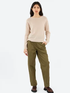 Pomandere - Striped Crewneck in Ice