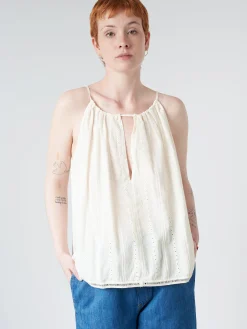 Pomandere - Tank Top in Milk