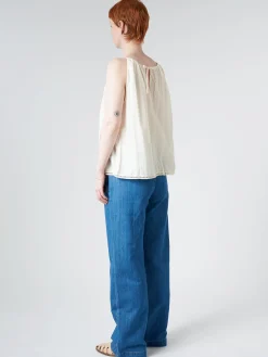 Pomandere - Tank Top in Milk