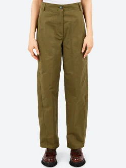 Pomandere - Tapered Pants in Khaki