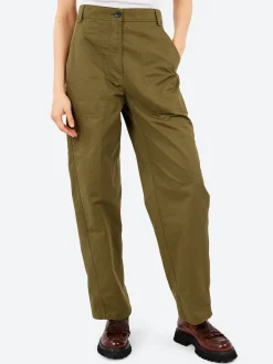 Pomandere - Tapered Pants in Khaki